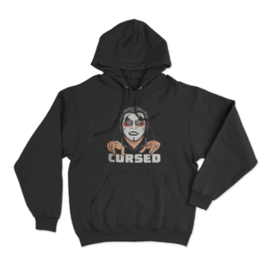 Danhausen Cursed Unisex Hoodie Black