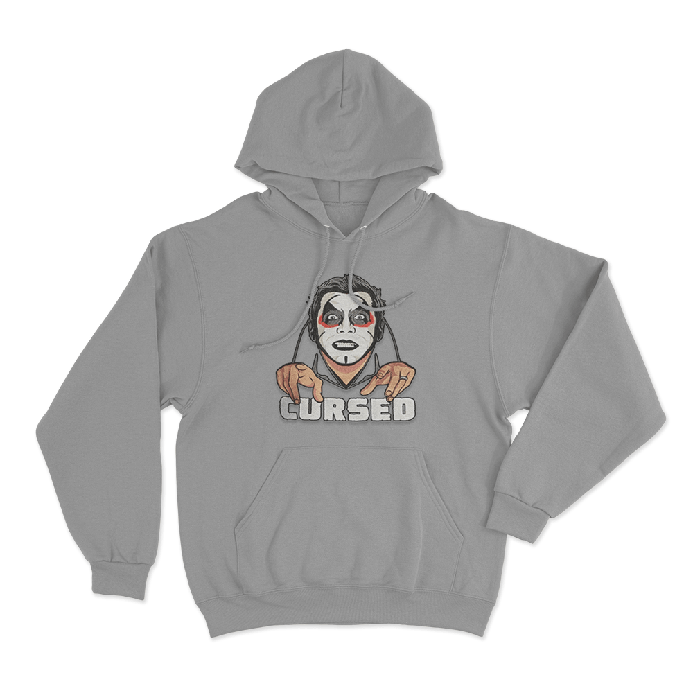Danhausen Cursed Unisex Hoodie Grey Danhausen Cursed Unisex Hoodie Grey