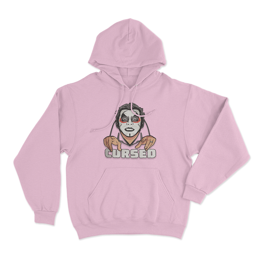 Danhausen Cursed Unisex Hoodie Pink Danhausen Cursed Unisex Hoodie Pink