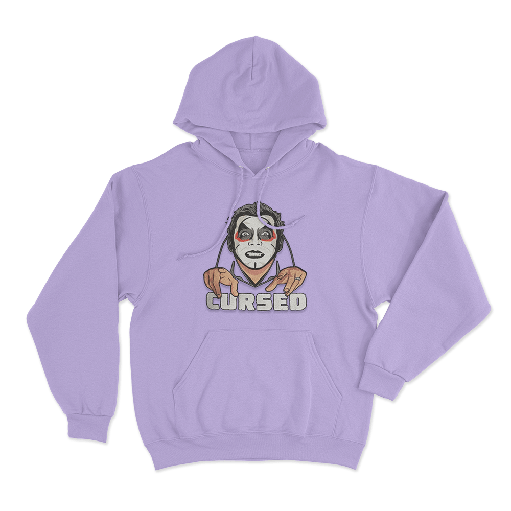 Danhausen Cursed Unisex Hoodie Purple Danhausen Cursed Unisex Hoodie Purple