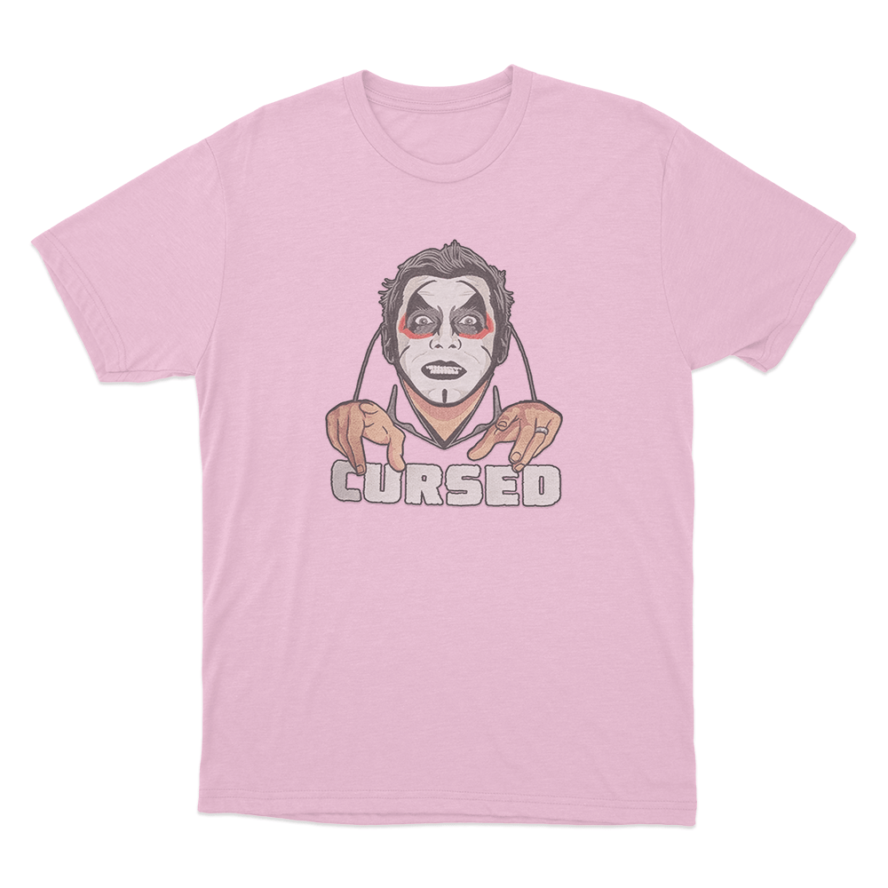 Danhausen Cursed Unisex T Shirt Pink Danhausen Cursed Unisex T Shirt Pink