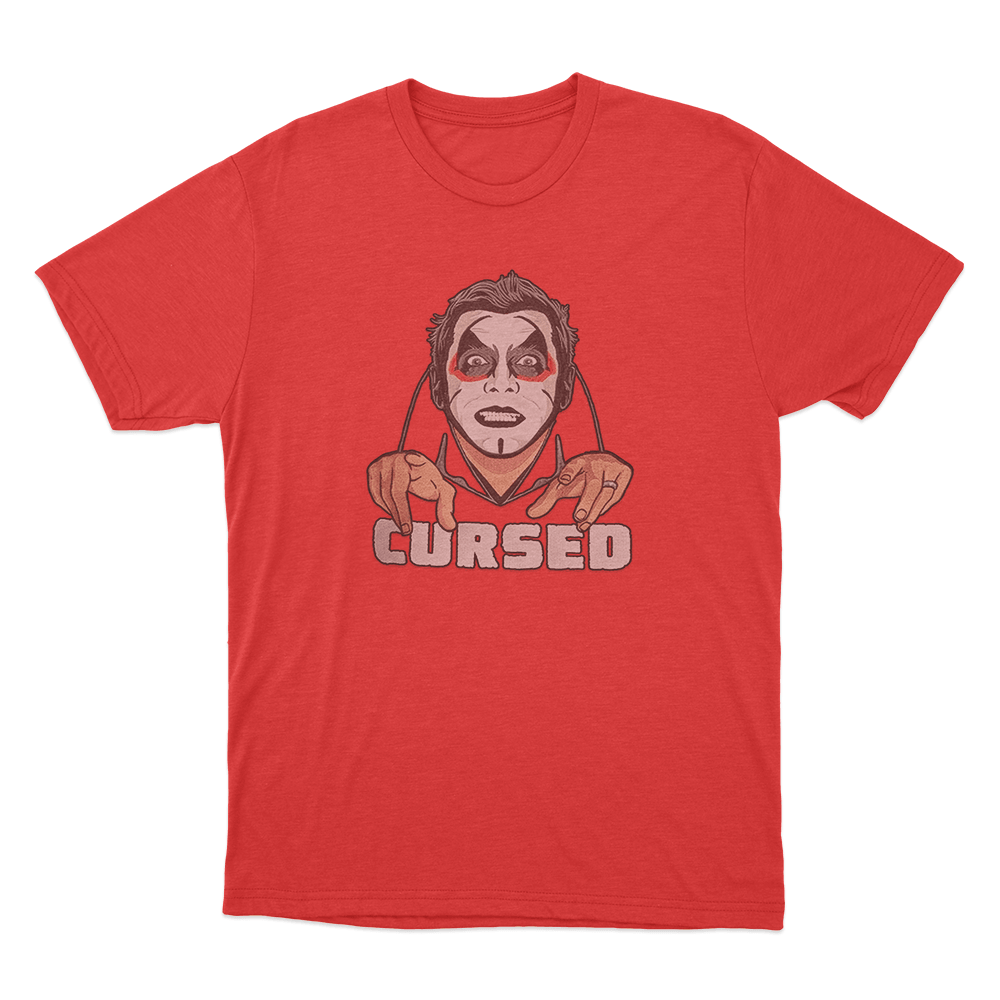 Danhausen Cursed Unisex T Shirt Red Danhausen Cursed Unisex T Shirt Red