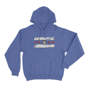 Danhausen Flag Hoodie Blue
