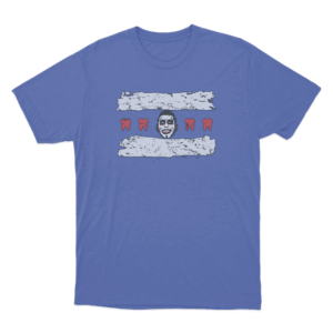 Danhausen Flag T Shirt Blue