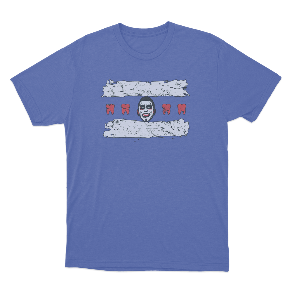 Danhausen Flag T Shirt Blue Danhausen Flag T Shirt Blue