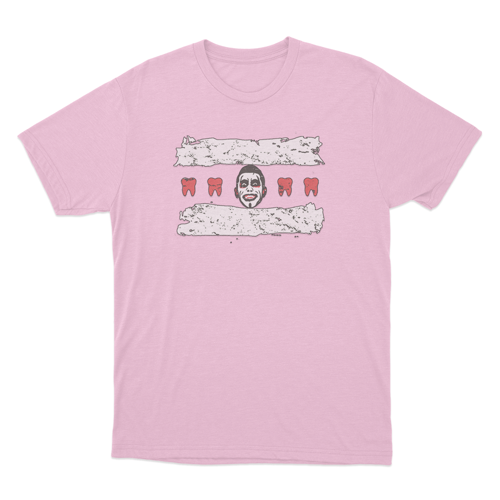 Danhausen Flag T Shirt Pink Danhausen Flag T Shirt Pink