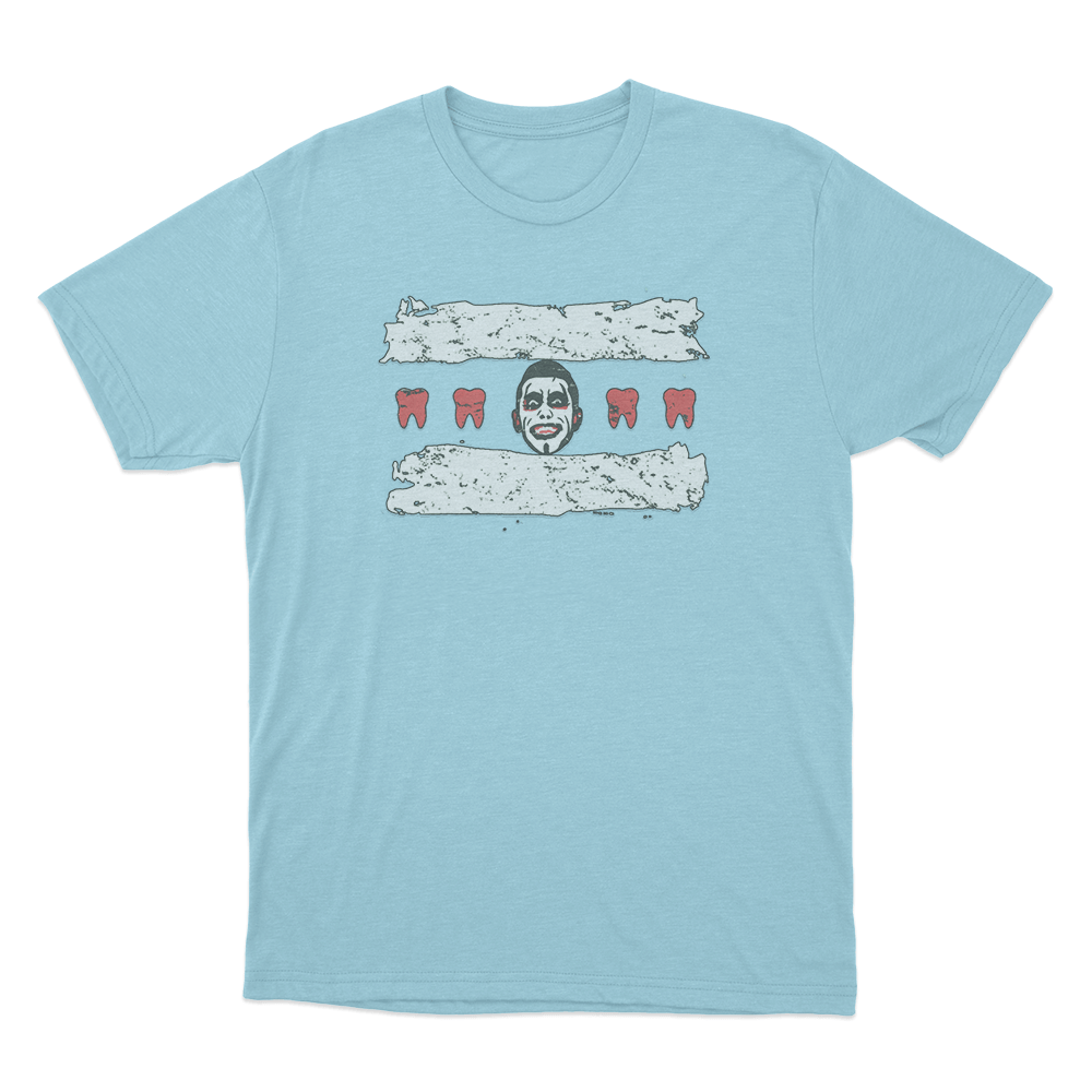 Danhausen Flag T Shirt Sky Blue Danhausen Flag T Shirt Sky Blue