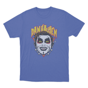 Danhausen Smile Unisex T Shirt Blue