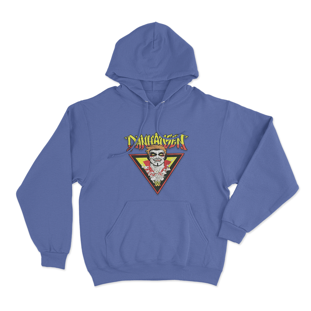 Danhausen Triangle Hoodie Blue Danhausen Triangle Hoodie Blue