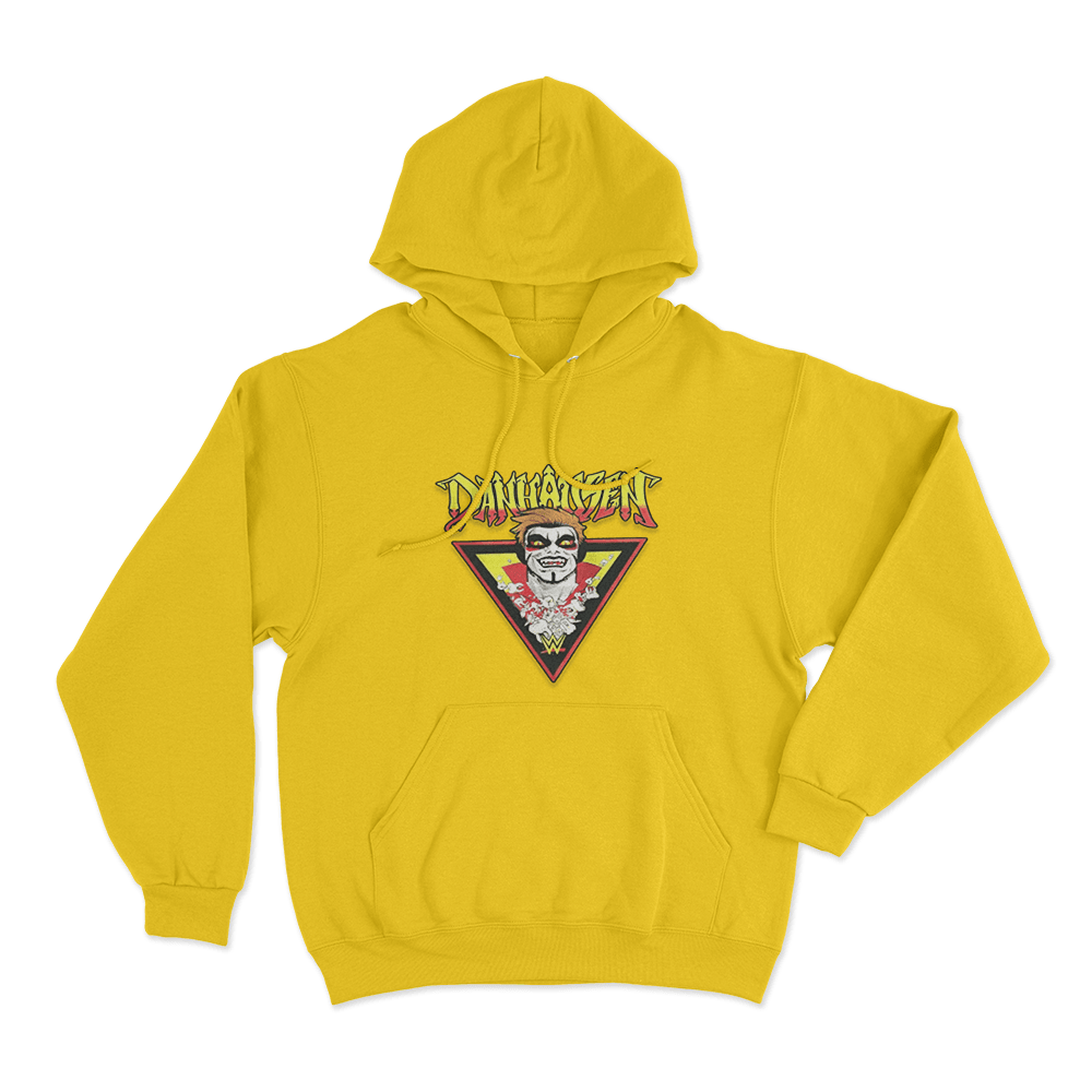 Danhausen Triangle Hoodie Yellow Danhausen Triangle Hoodie Yellow