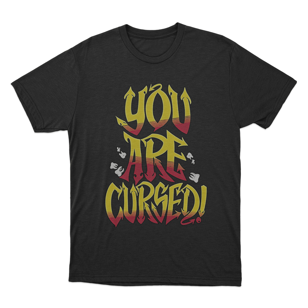 Danhausen You Are Cursed Unisex T Shirt Black Danhausen You Are Cursed Unisex T Shirt Black