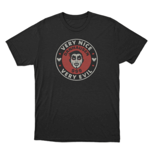 Nice Evil Seal T Shirt Black