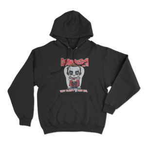 Very Sleepy Very Evil Hoodie Black